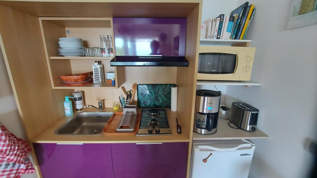 Studio Vaimiti Pour 2 Personnes Vue Mer Et Moorea Faaa Exterior foto