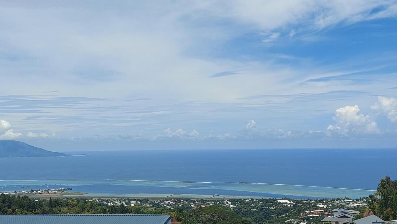 Studio Vaimiti Pour 2 Personnes Vue Mer Et Moorea Faaa Exterior foto